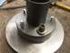 Easy way to install wheel studs and press the rotor onto the hub. Open end lug nut, some washers and...